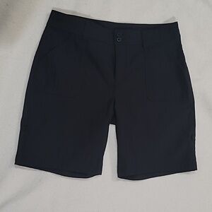 Eddie Bauer Black Shorts Size 12, Pls See Measurements May Run Small